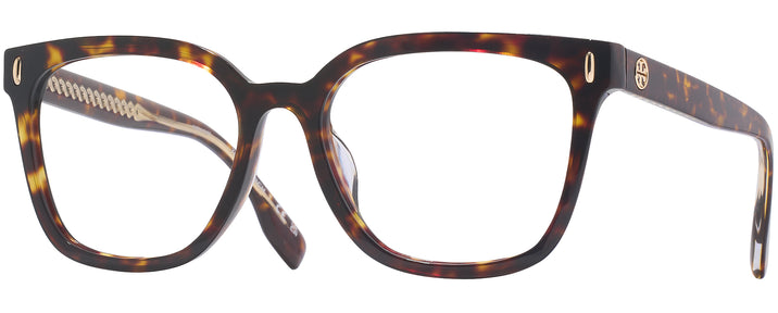 Square Dark Tortoise Tory Burch 2152U Progressive No-Lines View #1