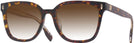 Square Dark Tortoise Tory Burch 2152U w/ Gradient Progressive Reading Sunglasses View #1