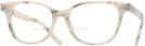 Square Beige Marble Tory Burch 2153U Bifocal View #1