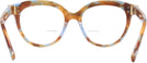 Round Blue Honey Tortoise Tory Burch 2154U Bifocal View #4