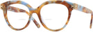 Round Blue Honey Tortoise Tory Burch 2154U Bifocal View #1