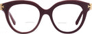 Round Berry Red Tory Burch 2154U Bifocal View #2