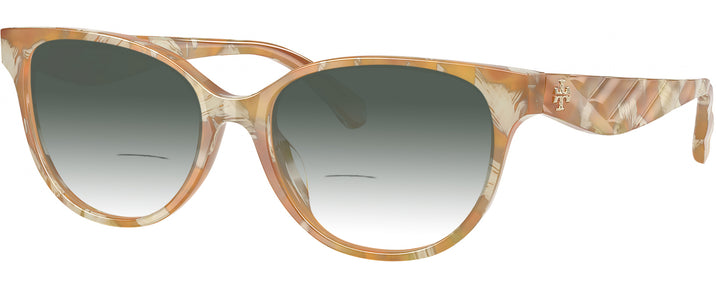  Honey Tortoise Tory Burch 2157U w/ Gradient Bifocal Reading Sunglasses View #1