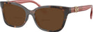 Square Havana Tory Burch 2159U Bifocal Reading Sunglasses View #1