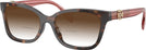 Square Havana Tory Burch 2159U w/ Gradient Bifocal Reading Sunglasses View #1