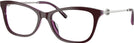 Square Purple Crystal Tory Burch 2165U Computer Style Progressive View #1