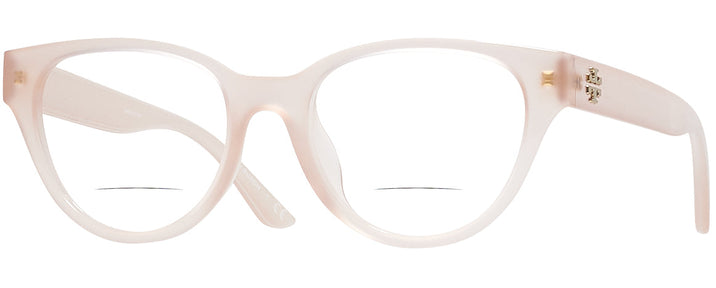 Round,Cat Eye Milky Blush Tory Burch 4011U Bifocal View #1