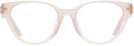 Round,Cat Eye Milky Blush Tory Burch 4011U Single Vision Full Frame View #2
