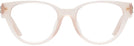 Round,Cat Eye Milky Blush Tory Burch 4011U Progressive No-Lines View #2