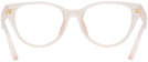 Round,Cat Eye Milky Blush Tory Burch 4011U Single Vision Full Frame View #4