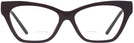 Cat Eye Burgundy Tory Burch 4013U Bifocal View #2