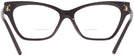 Cat Eye Burgundy Tory Burch 4013U Bifocal View #4