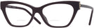 Cat Eye Burgundy Tory Burch 4013U Bifocal View #1