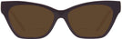 Cat Eye Burgundy Tory Burch 4013U Bifocal Reading Sunglasses View #2