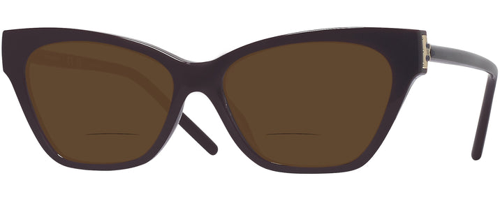 Cat Eye Burgundy Tory Burch 4013U Bifocal Reading Sunglasses View #1