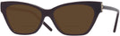 Cat Eye Burgundy Tory Burch 4013U Bifocal Reading Sunglasses View #1