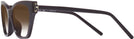 Cat Eye Burgundy Tory Burch 4013U w/ Gradient Bifocal Reading Sunglasses View #3