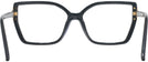 Square Black Tory Burch 4014U Progressive No-Lines View #4