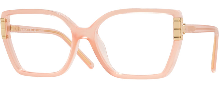 Square Transparent Orange Tory Burch 4014U Progressive No-Lines View #1