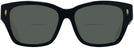 Rectangle Black Tory Burch 7167U Bifocal Reading Sunglasses View #2