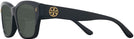 Rectangle Black Tory Burch 7167U Bifocal Reading Sunglasses View #3
