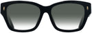 Rectangle Black Tory Burch 7167U w/ Gradient Progressive Reading Sunglasses View #2
