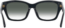Rectangle Black Tory Burch 7167U w/ Gradient Progressive Reading Sunglasses View #4