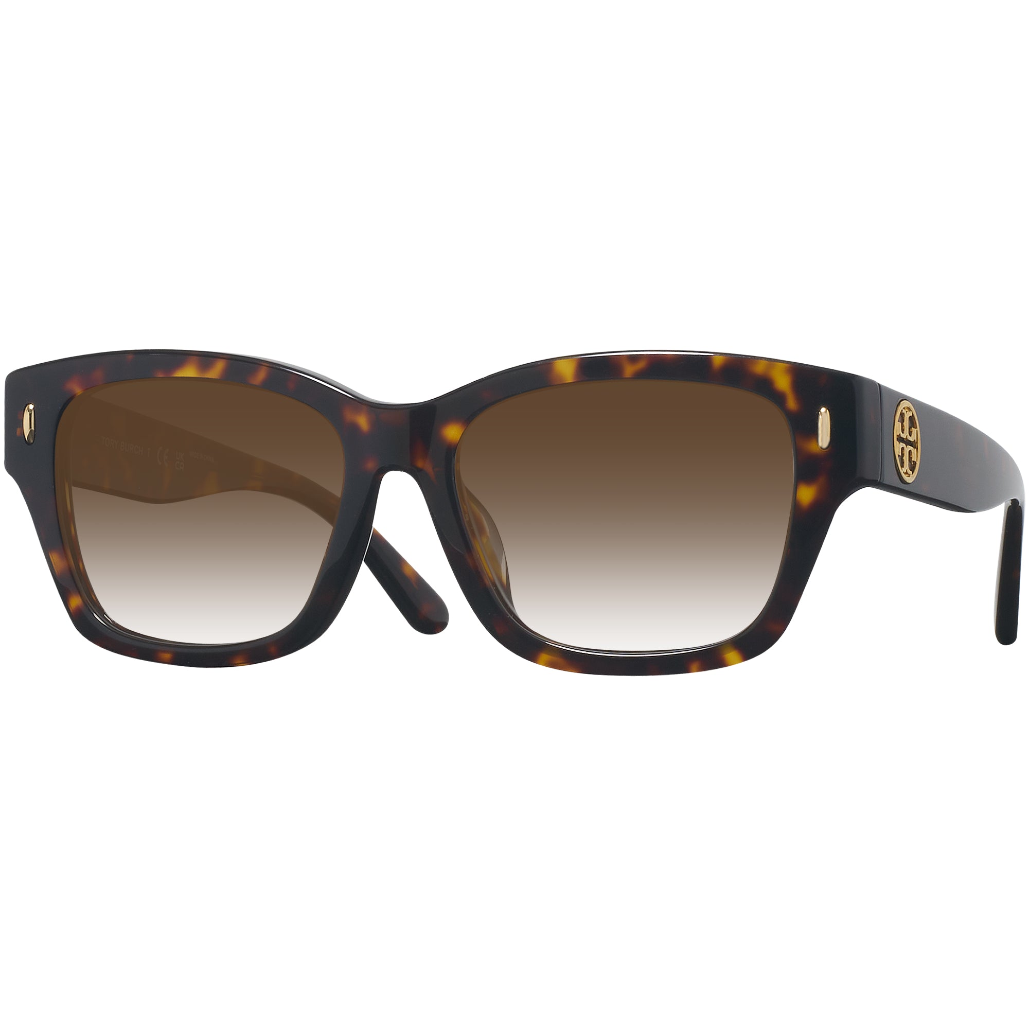 Dark Tortoise Tory Burch 7167U w/ Gradient Progressive Reading