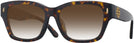 Rectangle Dark Tortoise Tory Burch 7167U w/ Gradient Progressive Reading Sunglasses View #1