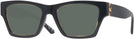 Square Black/grey Lens Tory Burch 7186U Progressive No Line Reading Sunglasses View #1