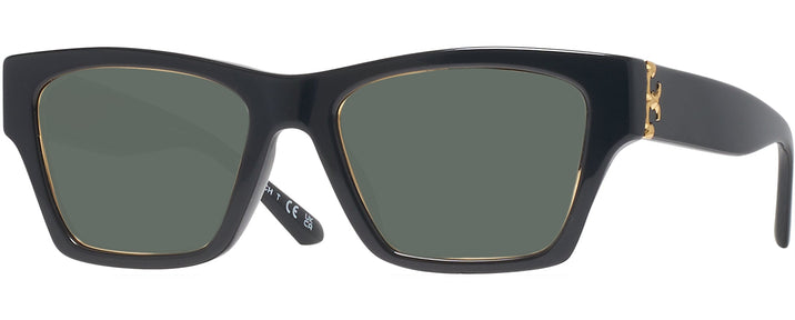 Square Black/grey Lens Tory Burch 7186U Progressive Reading Sunglasses View #1