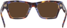 Square Blue Pearl Tortoise/blue Gradient Tory Burch 7186U Progressive Reading Sunglasses View #4