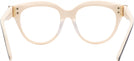 Round Black/ivory Tory Burch 7209U Single Vision Full Frame View #4