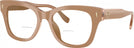 Square Crystal Tan Tory Burch 7225U Bifocal View #1