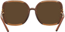 Oversized Transparent Camel/camel Tory Burch 9071U Progressive Reading Sunglasses View #4