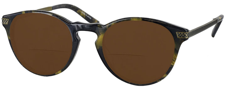 Round Olive Varvatos 365L Bifocal Reading Sunglasses View #1