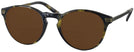 Round Olive Varvatos 365L Bifocal Reading Sunglasses View #1