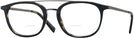 Round,Aviator Black/tortoise Varvatos 378 Bifocal View #1