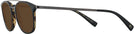 Round,Aviator Black/tortoise Varvatos 378 Progressive Reading Sunglasses View #3