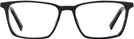 Square Black/tortoise Varvatos 402 Single Vision Full Frame View #2