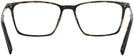 Square Black/tortoise Varvatos 402 Progressive No-Lines View #4
