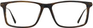 Rectangle Brown Varvatos 403 Progressive No-Lines View #2