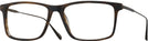 Rectangle Brown Varvatos 403 Progressive No-Lines View #1