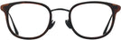 Rectangle Brown Varvatos 410 Progressive No-Lines View #2