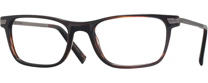 Rectangle Brown Varvatos 412 Progressive No-Lines View #1