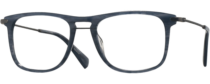 Square Blue/Horn Varvatos V420 Single Vision Full Frame View #1