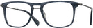 Square Blue/Horn Varvatos V420 Single Vision Full Frame View #1