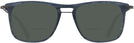 Square Blue/Horn Varvatos V420 Bifocal Reading Sunglasses View #2