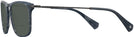 Square Blue/Horn Varvatos V420 Bifocal Reading Sunglasses View #3