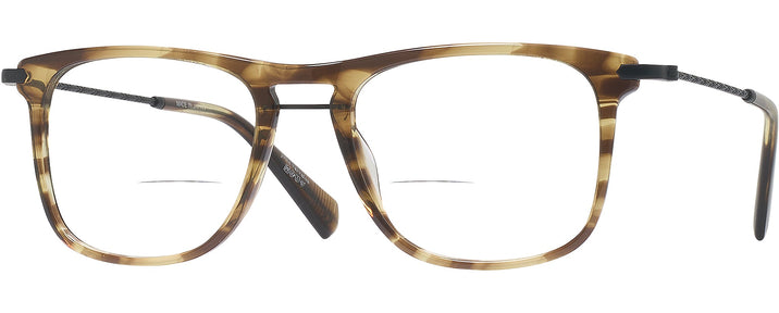 Square Olive/Horn Varvatos V420 Bifocal View #1